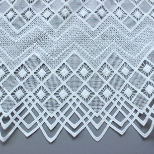 XS1625 Guangzhou Textile Korean Cord Guipure Embroidery Dress Lace Fabric