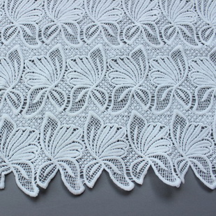 XS1626 African Latest Guipure Cord Lace Chemical Lace Fabric Embroidered Cord Lace Fabric