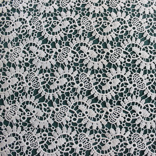 XS0890 Guangzhou Textile Wholesale Cotton Guipure Lace Fabric For Fancy Lady Dress