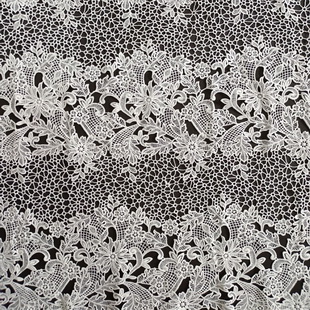 XS0929 Top Quality Chemical Lace Fabric Heavy Guipure Lace For Lace Dress