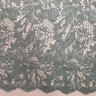 XS1627 Vintage Beige Lace Fabric Retro Crochet Lace Fabric Wedding lace Fabric By the Yard