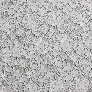 XS1357 Computerized Embroidery Fabric African Lace Fabric For Fashion Apparel