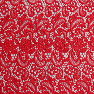 XS1394 African Water Soluble Fabric Guipure Cord Lace Fabric For Wedding Dress