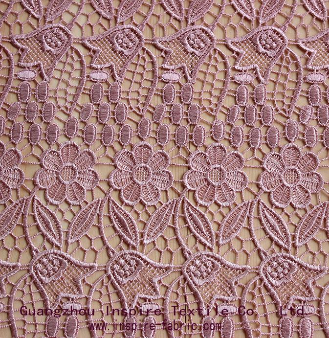 Newest Style Heavy Polyester Lace Fabric Fashion Fabric Haut Couture Lace