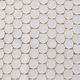 XS1506 China Manufacturer Sell Directly Guipure Chemical Lace Fabric With Big Circle