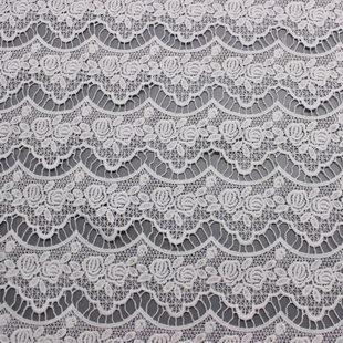 XS1584 Chic Italian Fashion Fabric Polyester Lace Chemical Lace Embroidered For Boutique Fashion