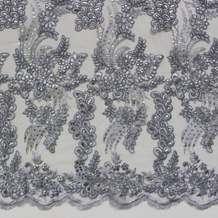 Ribbon Lace Embroidered Fabric XP0697