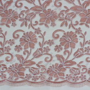 Ribbon Lace Embroidered Fabric XP0699