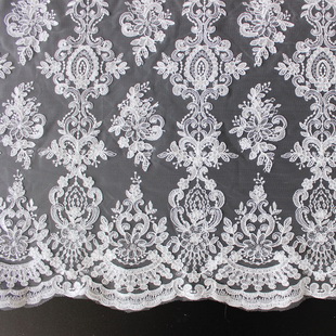 Ribbon Lace Embroidered Fabric XP0702