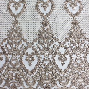 Ribbon Lace Embroidered Fabric XP0710