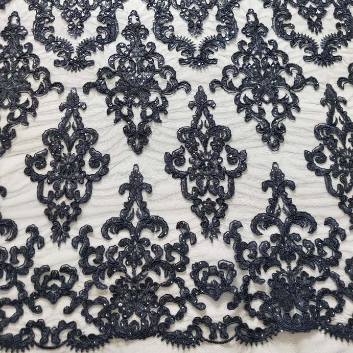Ribbon Lace Embroidered Fabric XP0942