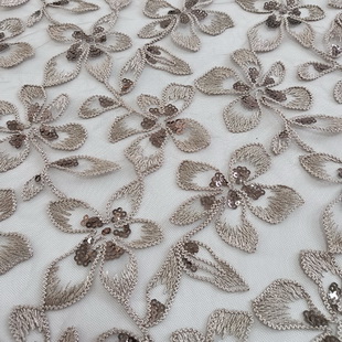 XP3953 Fashion Design Cord Embroidery Fabric French Lace Fabric Net
