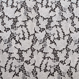XE211 Wholesale Cotton Lace Fabric For Garments Embroidery Fabric Cotton Sustainable Embroidered Lace