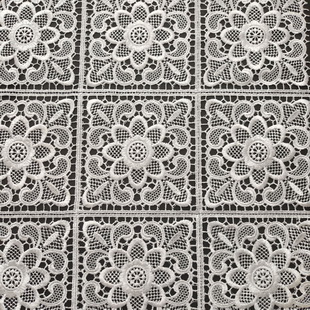 XS1721 Luxury Embroidery Polyester Guipure Lace Fabric Elegant Cloth