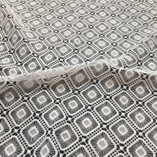 XS1730 Factory Direct Supply Embroidery Guipure White Lace Fabric