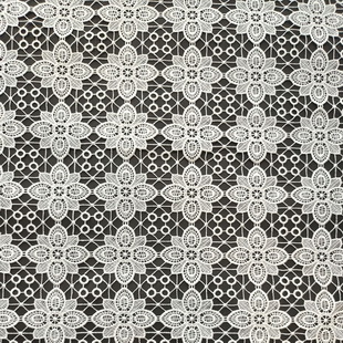 XS1731 Water Soluble Chemical African Cushion Guipure Lace Fabrics
