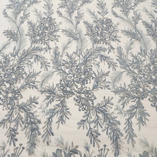 XF6059 Low Price Embroidered Fabric Swiss Voile Lace For Garments