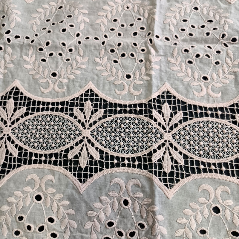 CXE145 Wholesale Eyelet Lace Trim Broderie Anglaise Eyelet Cotton Lace