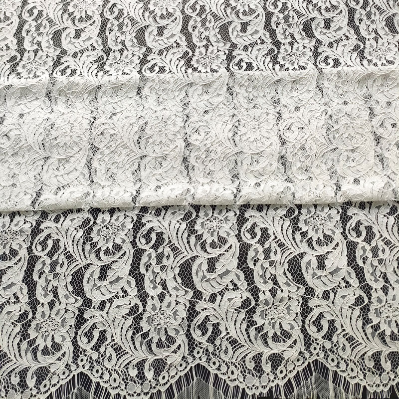 Multi Colors Fashion Wedding Dresses Floral Lace Fabric by Piece XL703